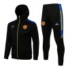 Manchester United Champions League Chaqueta De Entrenamiento Con Capucha 2022/23 Negra Manchester United Champions League Chaqueta De Entrenamiento Con Capucha 2022/23 Negra
